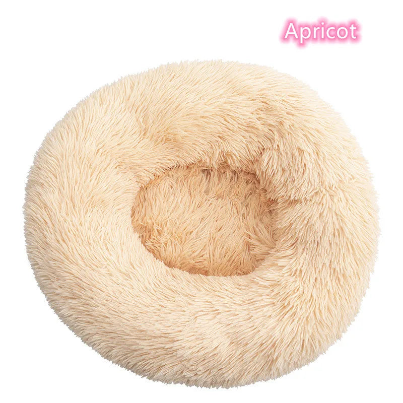 Super Soft Pet  Bed Plush Full Size Washable Calm Bed Donut Bed Comfortable Sleeping Artifact Suitable For Winter - Give Your pet  the Sleep They Deserve — The Bed That Feels Like a Warm Hug
