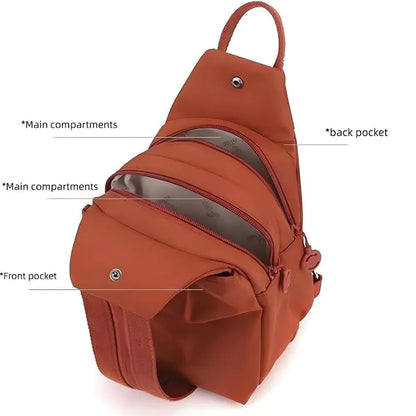 Unisex Waterproof Oxford Crossbody & Backpack – The All-In-One Travel Essential for Smart, Stylish and Stress-Free Trips