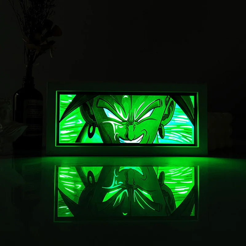 3D LED Anime Lamp USB Rechargeable Night Light