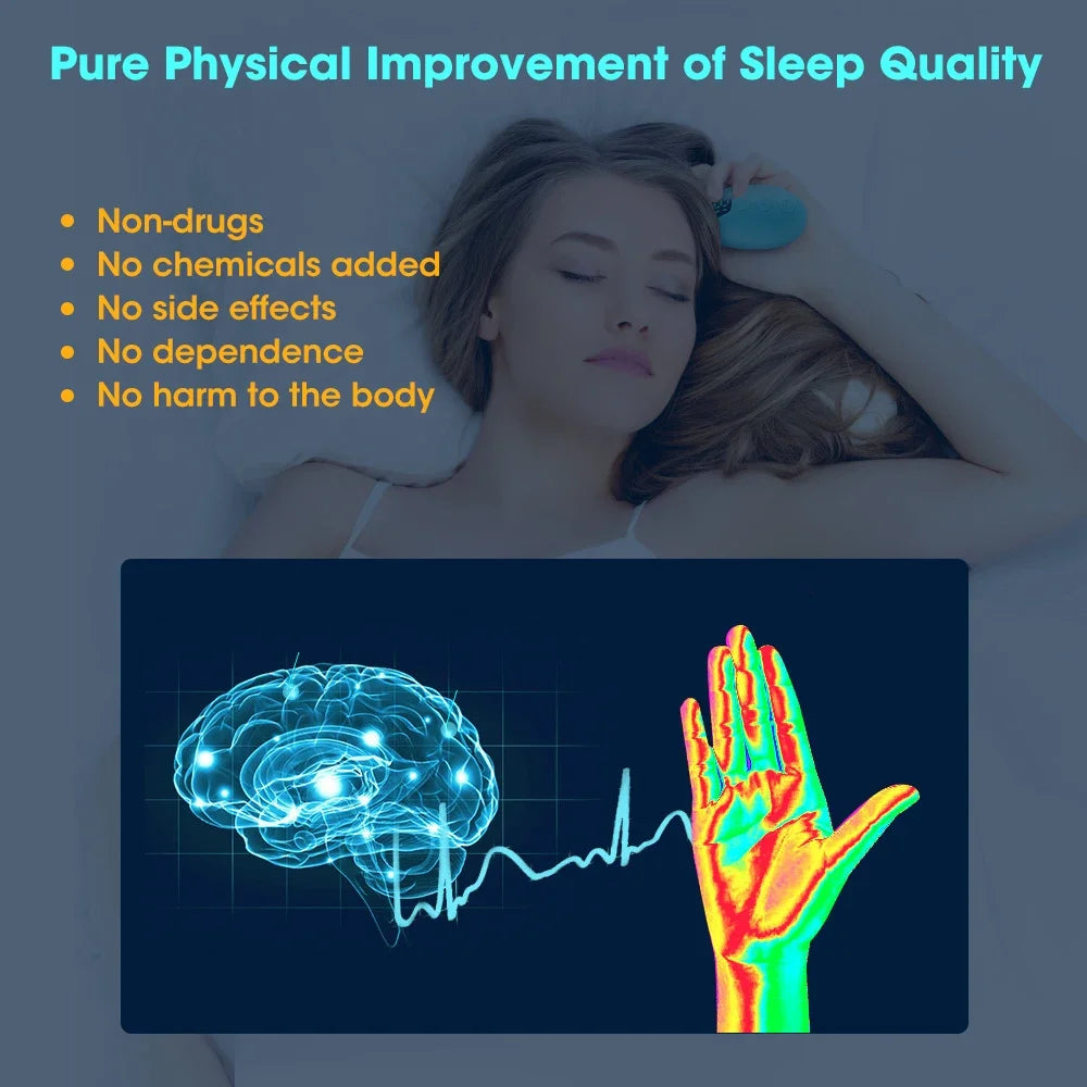 Handheld Sleep Aid Device – Find Calm Faster and Gently Drift Into Deep, Restful Sleep Every Night