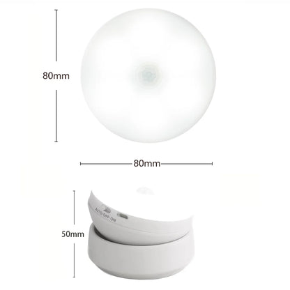 LED Motion Sensor Night Light USB Rechargeable