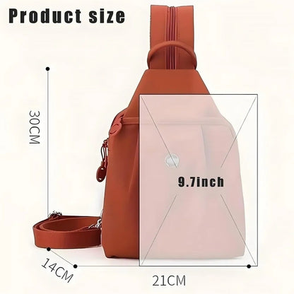 Unisex Waterproof Oxford Crossbody & Backpack – The All-In-One Travel Essential for Smart, Stylish and Stress-Free Trips