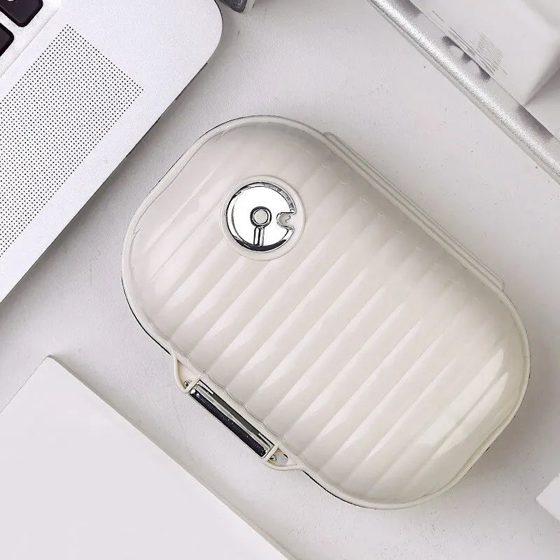 Pill Dispenser Portable  Seven Days a Week  Portable Box Sealed -
 Never Miss a Dose Again — Your Secure, Portable 7-Day Pill Companion