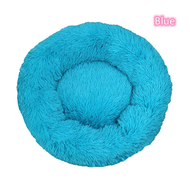 Super Soft Pet  Bed Plush Full Size Washable Calm Bed Donut Bed Comfortable Sleeping Artifact Suitable For Winter - Give Your pet  the Sleep They Deserve — The Bed That Feels Like a Warm Hug