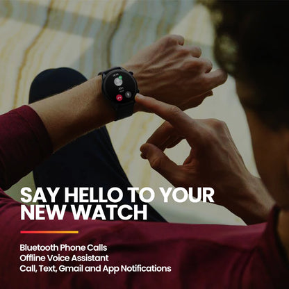 New Zeblaze Btalk 3 Plus Voice Calling Smart Watch 1.39'' Large HD Color Display Fitness Tracking Smartwatch for Men and Ladies - “Redefine Your Routine — A Bigger, Smarter, More Beautiful Way to Track Your Day”