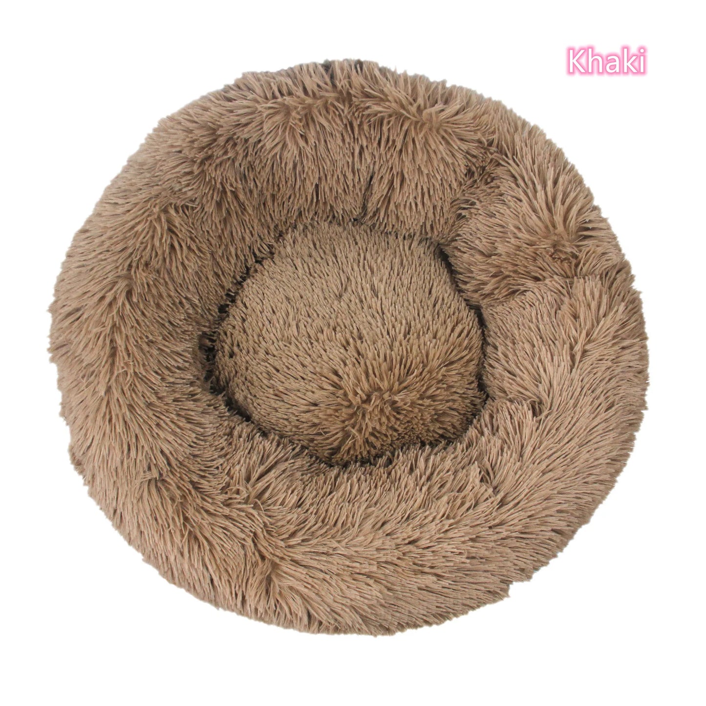 Super Soft Pet  Bed Plush Full Size Washable Calm Bed Donut Bed Comfortable Sleeping Artifact Suitable For Winter - Give Your pet  the Sleep They Deserve — The Bed That Feels Like a Warm Hug