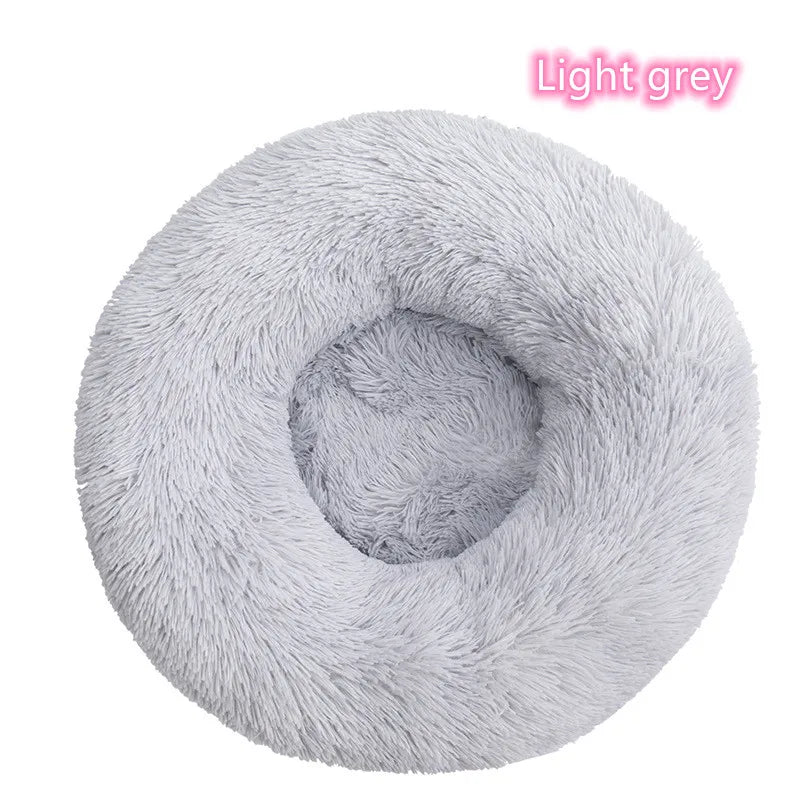 Super Soft Pet  Bed Plush Full Size Washable Calm Bed Donut Bed Comfortable Sleeping Artifact Suitable For Winter - Give Your pet  the Sleep They Deserve — The Bed That Feels Like a Warm Hug