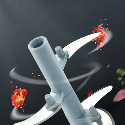 500/900ML Manual Food Mincer & Garlic Crusher – Chop, Slice, Crush and Create Delicious Meals With Zero Effort