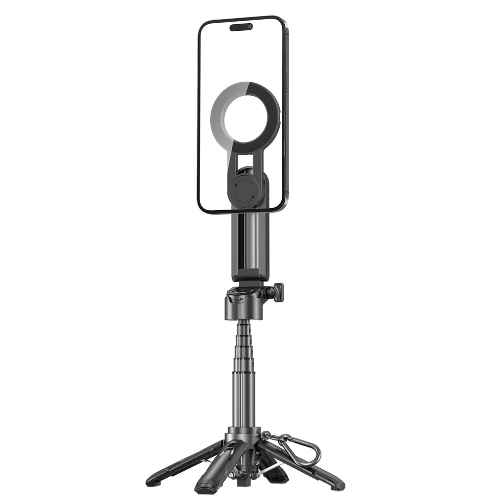 Magnetic Phone Tripod with Wireless Grip