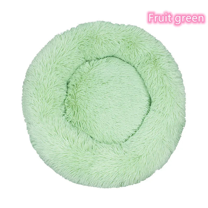 Super Soft Pet  Bed Plush Full Size Washable Calm Bed Donut Bed Comfortable Sleeping Artifact Suitable For Winter - Give Your pet  the Sleep They Deserve — The Bed That Feels Like a Warm Hug
