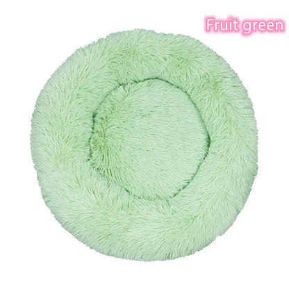 Super Soft Pet  Bed Plush Full Size Washable Calm Bed Donut Bed Comfortable Sleeping Artifact Suitable For Winter - Give Your pet  the Sleep They Deserve — The Bed That Feels Like a Warm Hug
