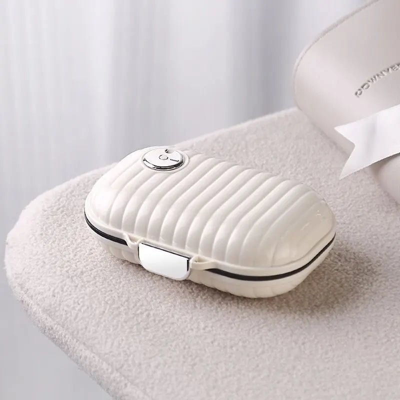 Pill Dispenser Portable  Seven Days a Week  Portable Box Sealed -
 Never Miss a Dose Again — Your Secure, Portable 7-Day Pill Companion