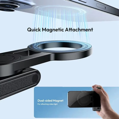 Magnetic Phone Tripod with Wireless Grip